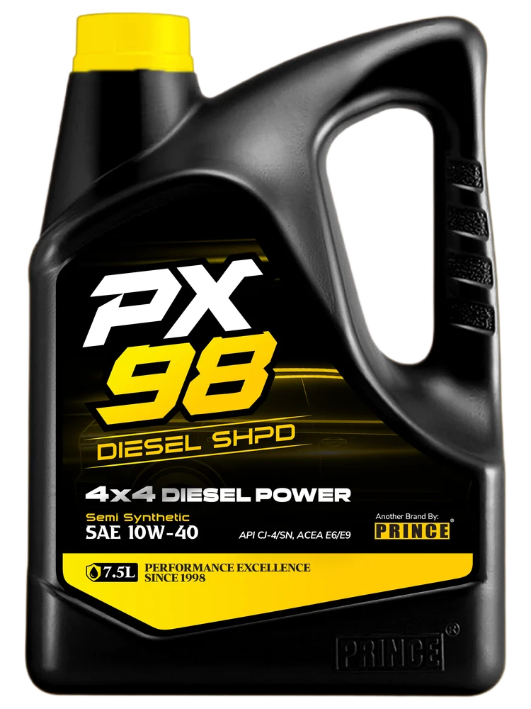 PX98 4X4 DIESEL POWER SAE 10W-40 CJ-4/SN pack