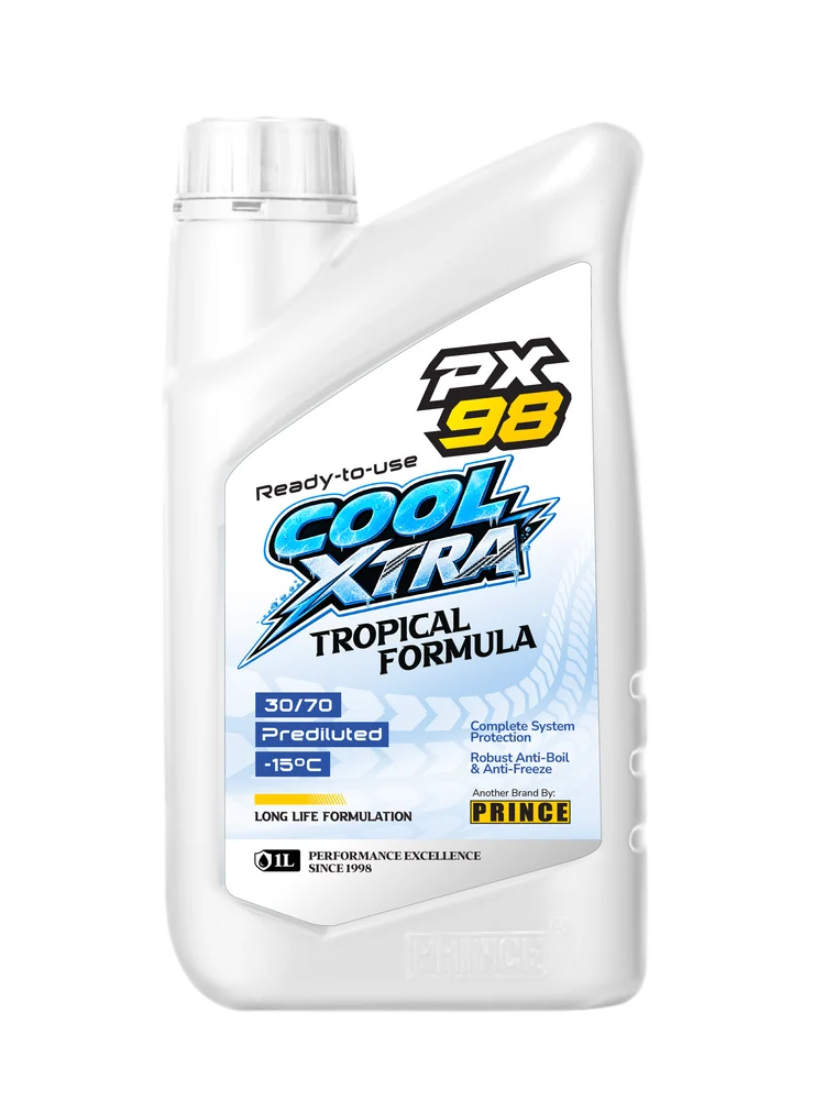 PX98 COOL XTRA 30/70 TROPICAL FORMULA BLUE COOLANT -15°C pack